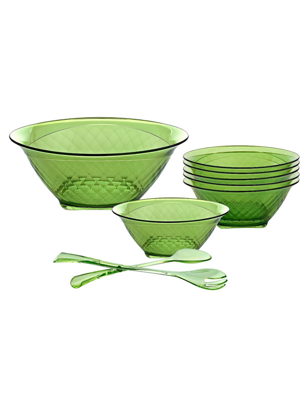 alad Bowls & Serving Set Charm Salad Set